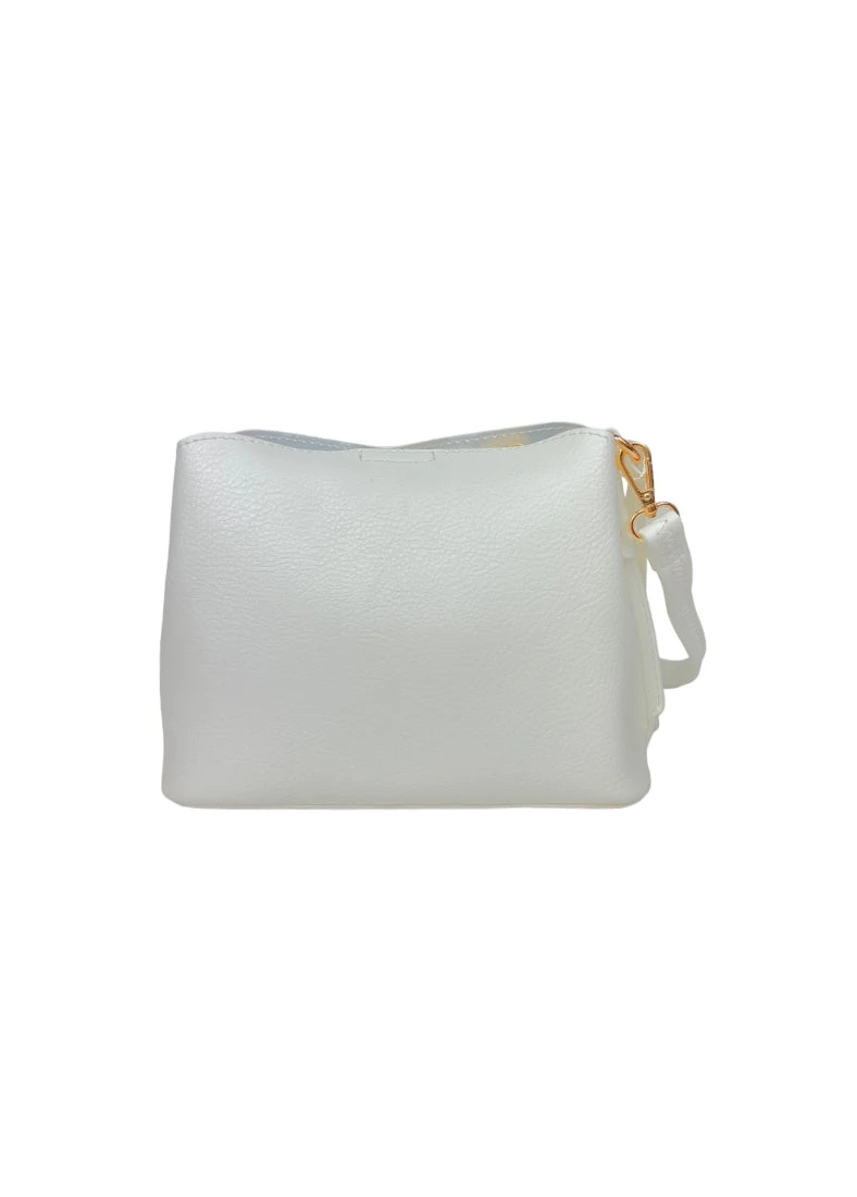 Lycke Oslo Pehmeä Olkalaukku Valkoinen 3 Lycke Oslo Pehmeä Olkalaukku Valkoinen - Image 3