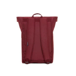 Lefrik Roll Viininpunainen Reppu 11 Lefrik Roll Viininpunainen Reppu -Laukkuni vedenpitava viininpunainen reppu lefrik