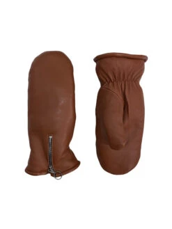 Konjakinruskeat Vetoketjulliset Nahkakintaat Mutka