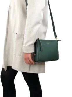 Radley Selby Street Olkalaukku Vihreä