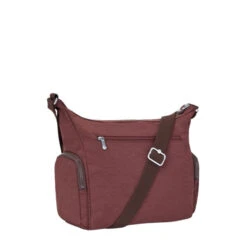 Kipling Olkalaukku Mahogany Gabbie -Laukkuni viininpunainen olkalaukku kipling gabbie