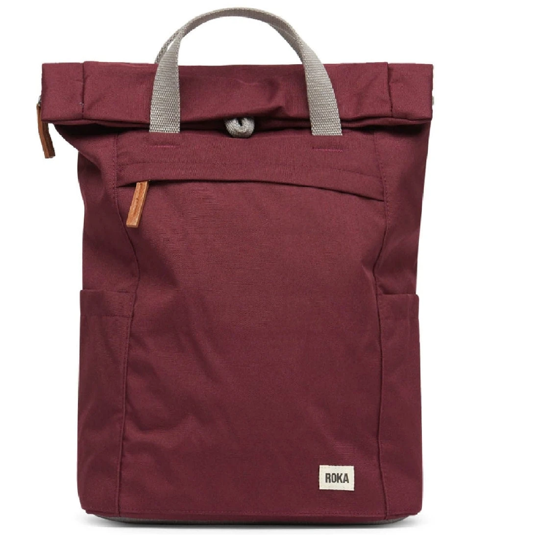 Roka London Reppu Sustainable L-koko Viininpunainen 1 Roka London Reppu Sustainable L-koko Viininpunainen