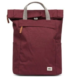 Roka London Reppu Sustainable M-koko Viininpunainen