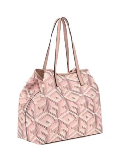 Guess Vikky Tote Vaaleanpunainen -Laukkuni vikky iso laukku guess vaaleanpunainen