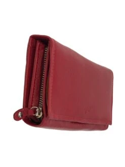 Iso Naisten Nahkalompakko Punainen RFID -Laukkuni virgon nahkainen punainen iso naisten lompakko