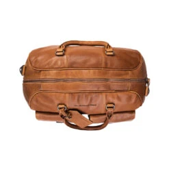 Chesterfield Wesley Viikonloppukassi -Laukkuni wesley ruskea nahkainen matkakassi chesterfield